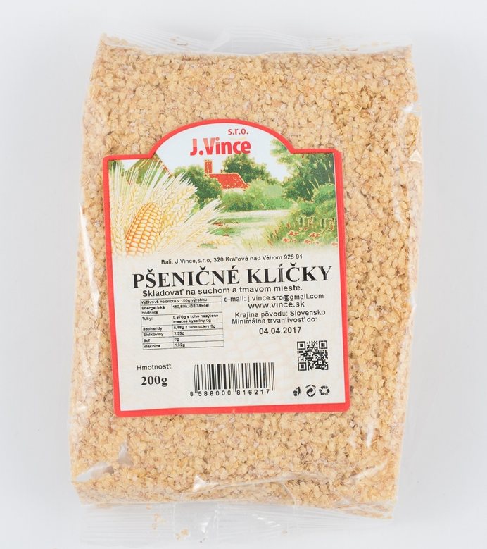 Pšeničné klíčky 200g